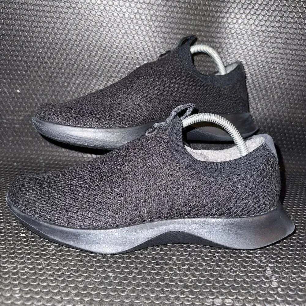 Allbirds Tree Dasher Relay Laceless Black Comfort Casual Shoe Women’s Size 10.5